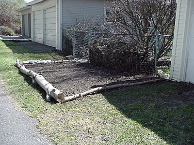 Vegetable garden expansion